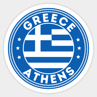 Athens Sticker